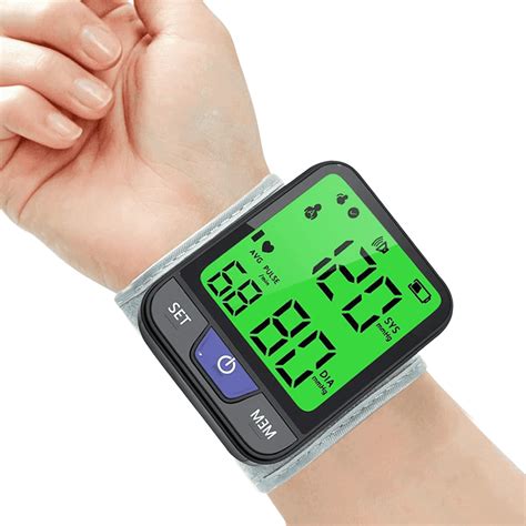 Wrist Blood Pressure Monitor Blood Pressure Monitor Upper Arm Machine Sphygmomanometer Accurate ...