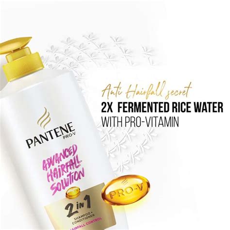 Buy PANTENE 2 IN 1 HAIRFALL CONTROL SHAMPOO + CONDITIONER - 650ML ...