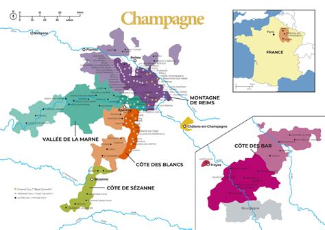 Champagne Regions - Buy Champagne & English Sparkling Wine same day 3 ...