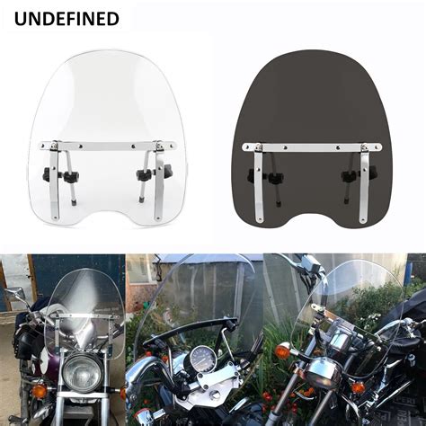 Cruiser Motorcycle Windshields Krator Motorcycle Windshield,