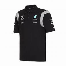Mercedes F1 Team Polo Shirt by Fan Wear Mercedes Amg F1 Team Polo Shirt Black Mercedes F1 Team Polo Shirt