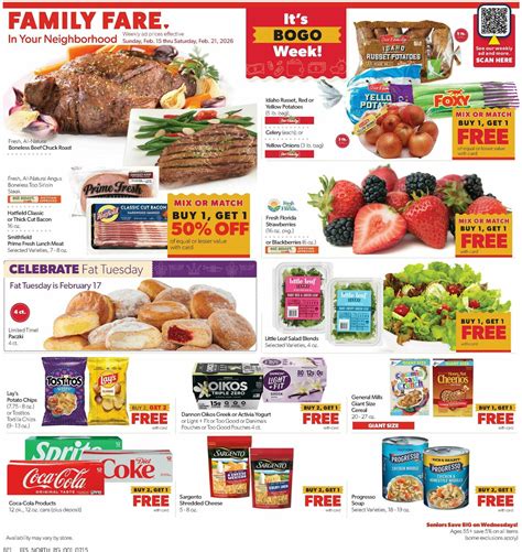Family Fare Weekly Ad from February 15