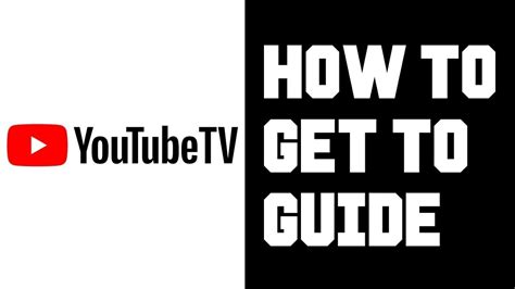 YouTube TV Program Guide 的图像结果