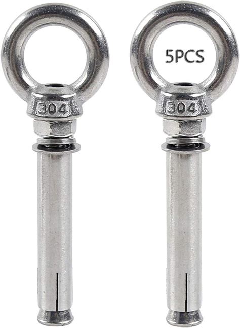 Expansion Bolts 5pcs M6X100mm Expansion Eyebolt 304 India | Ubuy