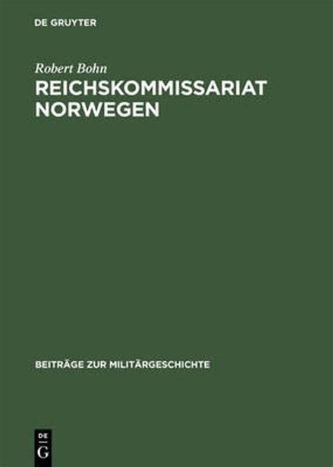 Reichskommissariat Norwegen: Buy Reichskommissariat Norwegen by Bohn ...