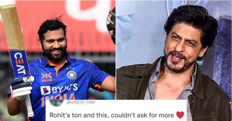 Rohit Sharma Overtakes MS Dhoni As ‘Pathaan’ Shah Rukh Khan Favourite ...