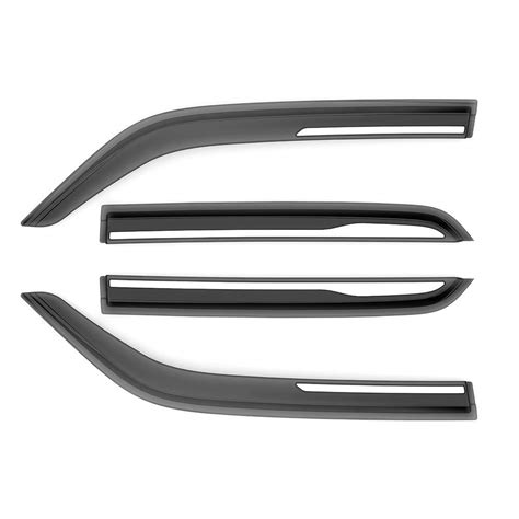 Galio Car Silver Line Wind Deflector Rain Door Visor Guard for Maruti ...