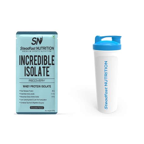 Buy Steadfast Medishield Combo Of Incredible Whey Protein Isolate ...
