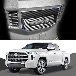 AOMSAZTO Rear Air Vent Armrest box AC Outlet Adjustment Panel Cover ...