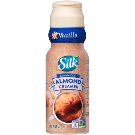 Silk Vanilla Almond Creamer, 16 fl. oz. – Walmart Inventory Checker ...