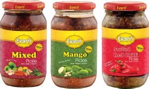 Everin Natural Ingredient Homemade Mixed, Mango, Red Chilli Pickle ...