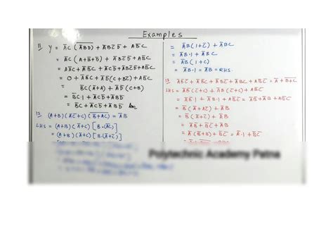 Boolean Algebra Examples 的图像结果
