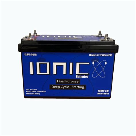 Ionic Lithium Batteries – Drewcraft Marine Products