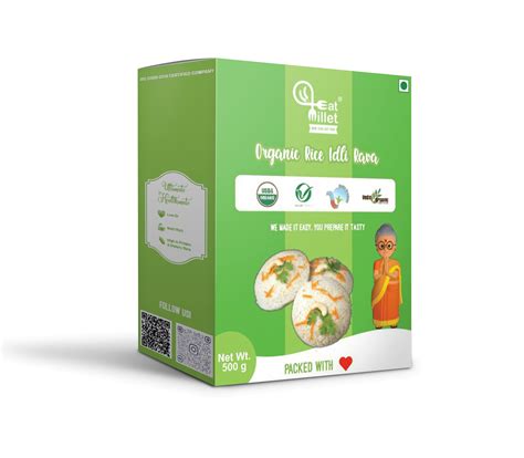 Organic Rice Idli Rava – EatMillet