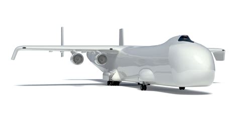 3D Giant Cargo Plane Rigged for Maya model | 3D Molier International