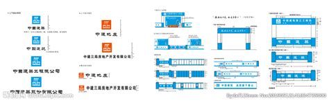 中国建筑2019最新施工标准设计图__VI设计_广告设计_设计图库_昵图网nipic.com