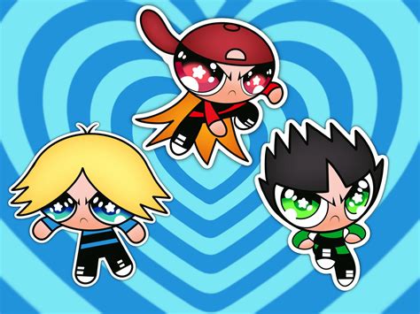 Sexy Powerpuff Girls And Rowdyruff Boys