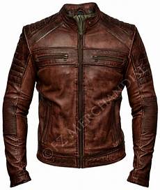 Motorcycle Cafe Jacket Brown by Mens Biker Vintage Motorcycle Distressed Brown Cafe Racer Motorcycle Cafe Jacket Brown