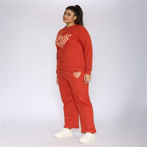 Plus Size Sweatshirt | 2XL - 8XL | 100% Cotton | Rust – Sizeupp