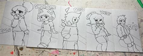 Image result for FNF Drawing Mod Icon Luna Draws