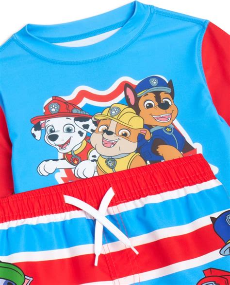 Nickelodeon Paw Patrol Boys Rash Guard Set - 2 Piece India | Ubuy