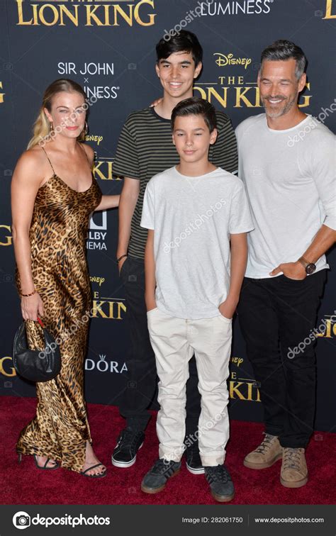 LeAnn Rimes, Eddie Cibrian, Jake Austin Cibrian & Mason Edward Cibrian ...