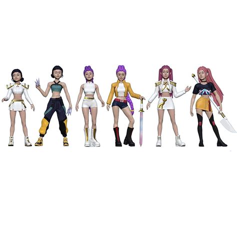 Kpop Demon Hunters Dolls k-pop Demon Hunters Figurines - Collectable ...