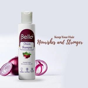 Bello Onion Shampoo for Hair Growth & Hair Fall Control - Price in ...