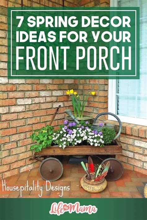 Front Porch Spring Decor 的图像结果