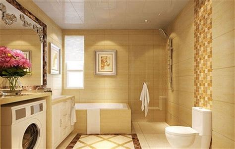 卫生间瓷砖效果图,厕所瓷砖不建议灰色(3) - 伤感说说吧