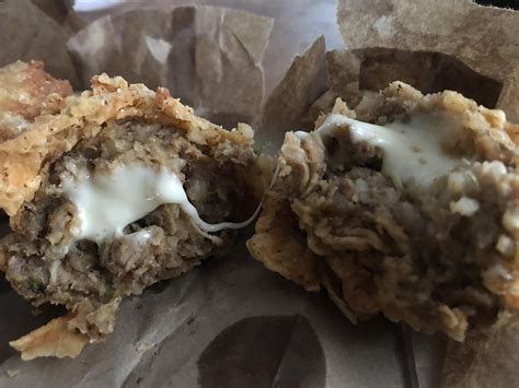 Billy’s boudin ball stuffed with cheese and deep fried. : r/FoodPorn
