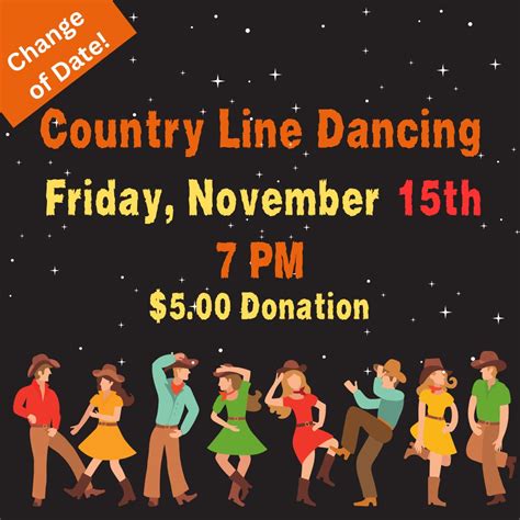 Nov 15 | Country Line Dancing | Milford, CT Patch