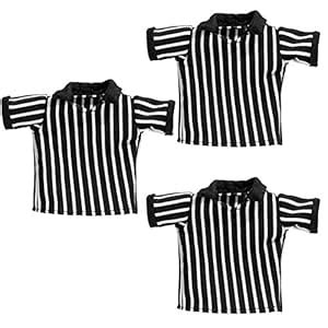 Buy Set of 3 Cloth Referee Shirts for WWE Wrestling Action Figures ...
