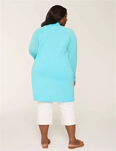 Classic Long Sleeve Open Front Card | LaneBryant