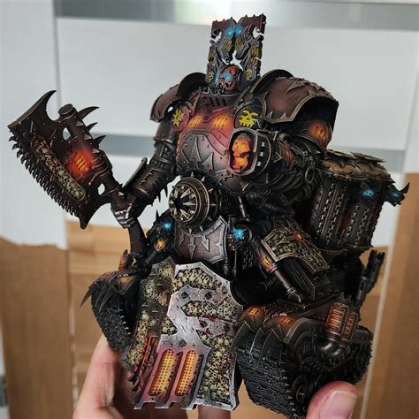 CoolMiniOrNot - Khorne lord of skulls by garoo89