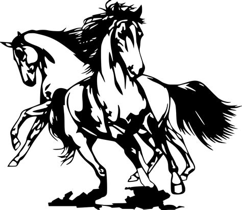 Horse Wild Horses Running Art Car Truck Wall Window Vinyl Sticker Decal ...