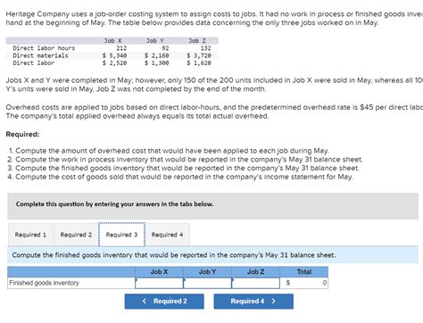 Image result for Job Order Costing System Tutorial