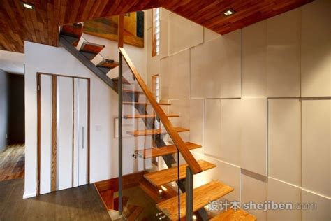 14款复式楼梯装修效果图-中国木业网
