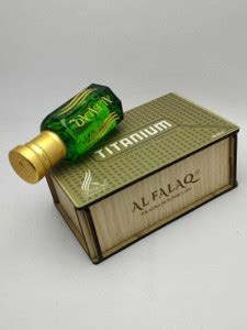 al falaq Titanium Attar With wooden box Floral Attar Price in India ...
