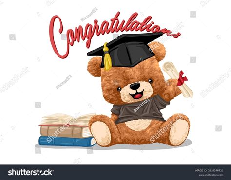 Graduation Bear Clip Art