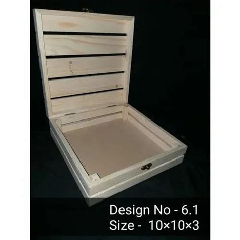 Pine Wood Box Manufacturer from New Delhi