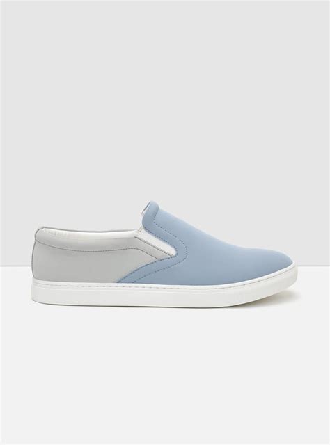 Buy Men Colourblock Slip-On Canvas Shoes Online at just Rs. 1299.0 ...