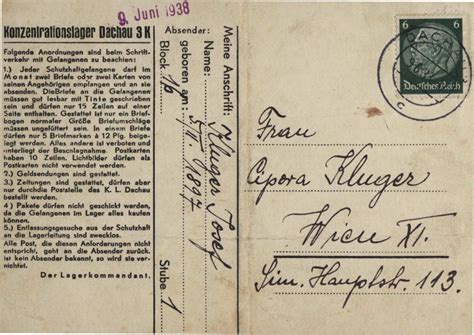 Primary Sources: Correspondence from German Concentration Camps and ...