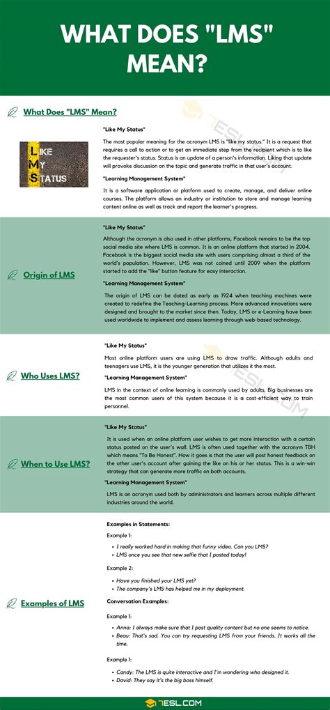 LMS Meaning, Origin and Examples • 7ESL