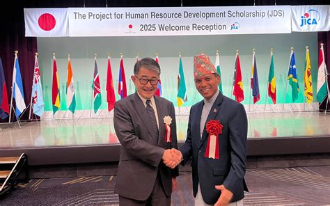 Ambassador Subedi Meets JICA Senior Vice President - The Diplomat Nepal