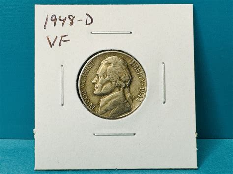 1948-D Jefferson Nickel - For Sale, Buy Now Online - Item #930239