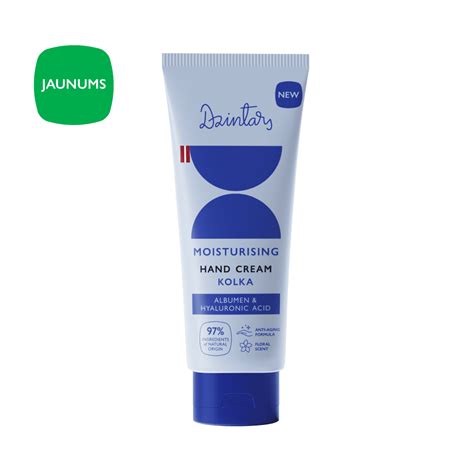 Moisturizing hand cream "Kolka" 75ml - Dzintars Cosmetics