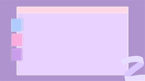 Purple Background with Squares and Ribbon