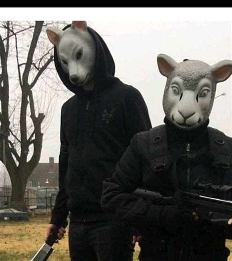 Hit Man lamb Fox & Tiger Masks Complete Set of Full Size | Etsy UK ...