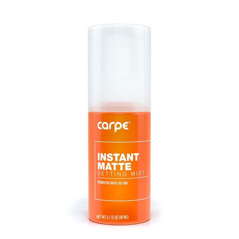Amazon.com: Carpe Matte Setting Spray Mist ~ NEW~ Instant Matte Setting Spray for Sweat & Oil ...